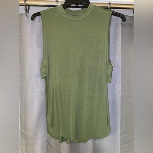 Olive Green Tank Top